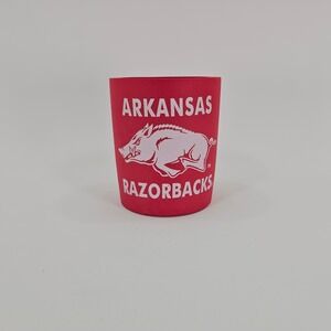 Arkansas Razorbacks Can Cooler Foam Koozie Red NCAA College Football Tailgate